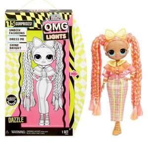 LOL Surprise OMG Lights Dazzle Doll Playset Black Light Fashion 2020 Braids New